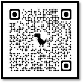 A qr code with a dinosaurAI-generated content may be incorrect.